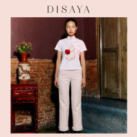 Disaya - Tweed Trousers กางเกงขายาวผ้าทวีต