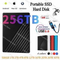 SSD แบบพกพา1TB 2Tb Type-C/ USB3.1โซลิดสเตทไดรฟ์มือถือภายนอกความเร็วสูง8TB 16TB 256Tb ฮาร์ดไดรฟ์แล็ปท็อปดิสโก้ Duro