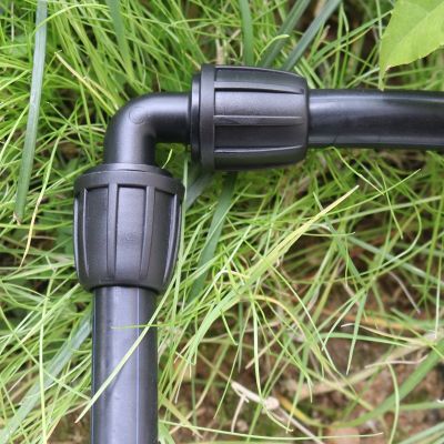 ；【‘； 5Pcs 16Mm Garden Irrigation Tube Connector POM Watering Hose Nut Elbow Tee Connectors Agricultural Irrigation PE Pipe Joints