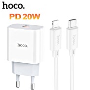 Bộ sạc nhanh iphone 20w chính hãng HOCO
