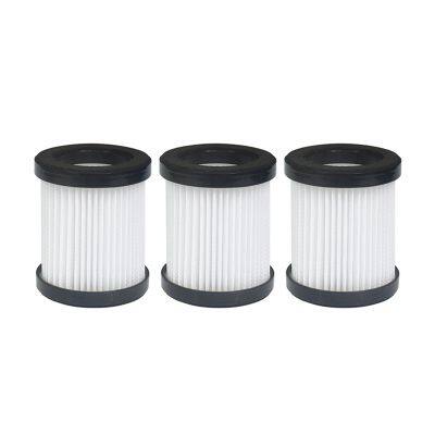 3PCS HEPA Filter for XL-618A Wireless Handheld Vacuum Cleaner Filter Elements Replacement Accessories Parts