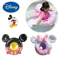 Disney Mickey Mouse Childrens Swimming Rings Cute Animation Baby Swimming Circle Pool Inflatable Floating Kid Seat Lifebuoy Toy