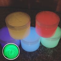 100/150/300ml Luminous Magic Slime Transparent Crystal Mud Plasticine DIY Clay Educational Decompression Toy for Kids Toys