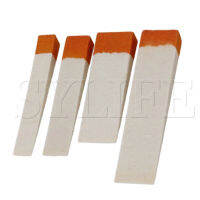 Max Size 5.2x 1.2 Off White and Orange Piano Tuning Mutes, Wedge Mute Tools