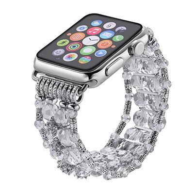 【Hot Sale】 Suitable for 1234567 generation crystal chain strap iwatch7 fashion watch wrist