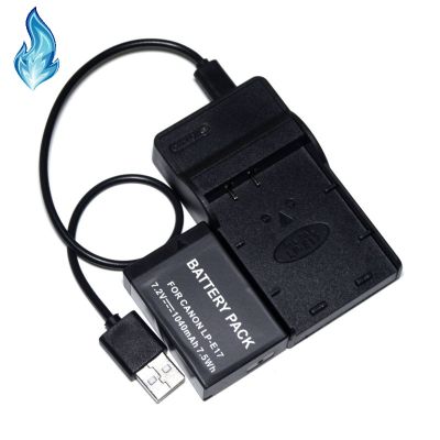 LP-E17 LPE17 LP แบตเตอรี่ E17 USB เครื่องชาร์จเดินทางสำหรับ Canon กล้องดิจิตอลสายกล้องถ่ายรูป T6i 750D 760D M3 Yuebian