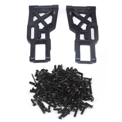 2 Set for 1/8 ZD Racing 9116 9020 9021 9072 9071 9203 08421 RC Car Parts, 8041 Front Lower Arm &amp; 8106 Screws Set