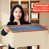 Household Clothing Storage Solution Bedroom Organization Accessories Foldable Clothes Storage Box Foldable Pants Storage Box Fabric Clothing Storage Bag