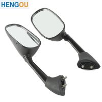 Motorcycle Black Side Rear View Mirrors For YAMAHA YZF-R1 2007-2008 YZF R6 2006-2007 Left Right 1 pair