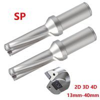 BEYOND High Quality SP 2D 3D 4D U drill 13mm 40mm Indexable Bit CNC Metal Drilling 14mm 20mm 25mm Precision Standard Power Drill