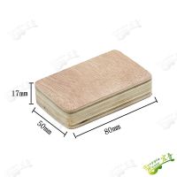 ‘；【- 5 Piece Guitar Barrel Assembly Assist Pad Wood Plywood Anti-Clip Repair Bonding Jig Tool Repair Guitar Accessories 80 X50x17mm