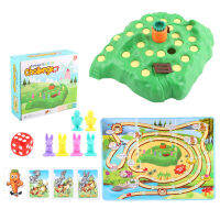 Board Games Parent-child Interactive Game Tortoise And Hare Trap Off-road Race 3rd Generation Upgraded Carrot Comition Toy