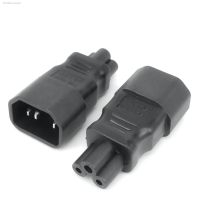 ▲☑❡ 1PC Universal Power Adapter IEC 320 C14 to C5 Adapter Converter C5 to C14 AC Power Plug Socket 3 Pin IEC320 C14 Connector NEWEST