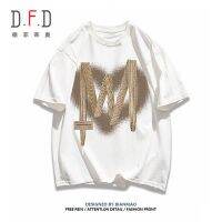 ☢ American navy show Bai Guochao short-sleeved female letters printing design in new easing ins long T-shirt