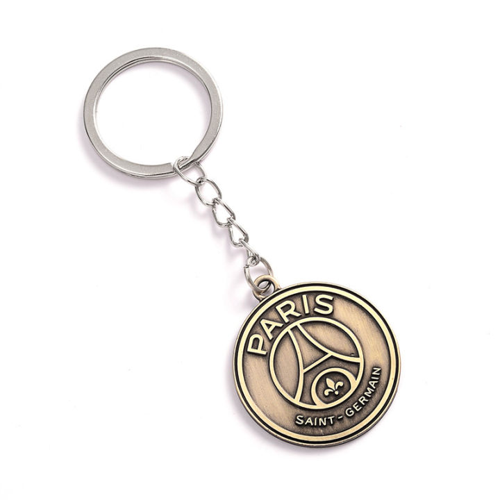 Fantic Football Club Team Logo Metal Keychain Keyholder Car Keyring For