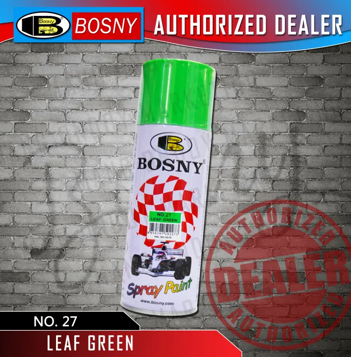 Bosny Spray Paint No 27 Leaf Green Lazada Ph