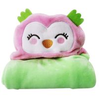 ♕ 9 Style ღ Baby Soft Flannel Hooded Blanket Bath Towel Cartoon Animal Bathrobe