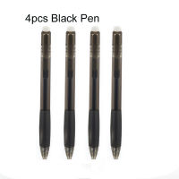 0.5mm Erasable Pen Refill Blue Black Ink Handle Office School Rotation Switch Retractable Erasable Gel Pen