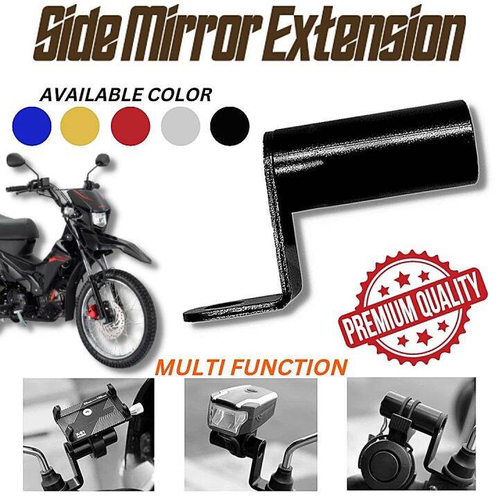 Honda XRM Original Side Mirror extension Bracket Rearview Mirror