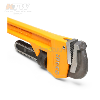 INGCO ประแจจับแป๊ป ขาเดี่ยว 18 - 48 นิ้ว (จับท่อได้ 60 - 135 มม.) รุ่น HPW ( Pipe Wrench ) - ประแจคอม้า  ThaiTools