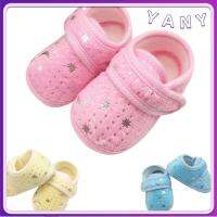 YANY Girls Soft Soled Prewalker Baby Shoes Star Winter Boots First Walkers