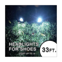 Headlights for Croc LED Lights Shoes Lights Croc Accessories for Adults and Kids Hiking, Dog Waking Camping