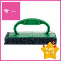 แปรงขัดพื้นใยขัด SCOTCH-BRITE 6 นิ้ว สีเขียวSCRUB BRUSH SCOTCH-BRITE 6IN GREEN **ลดราคาจัดหนัก **