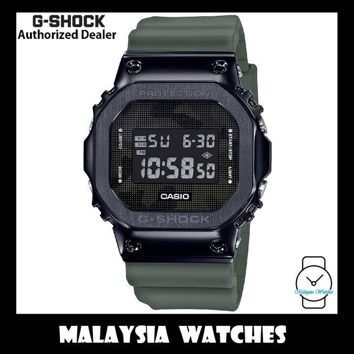 OFFICIAL WARRANTY) Casio G-Shock GM-5600B-3 Digital Black Metal