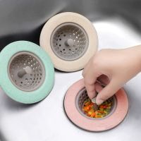 【hot】 1PC Silicone Sink Filter Strainer Waste Plug Collector Hair Stopper Floor Drain Sewer Leak Net Colanders