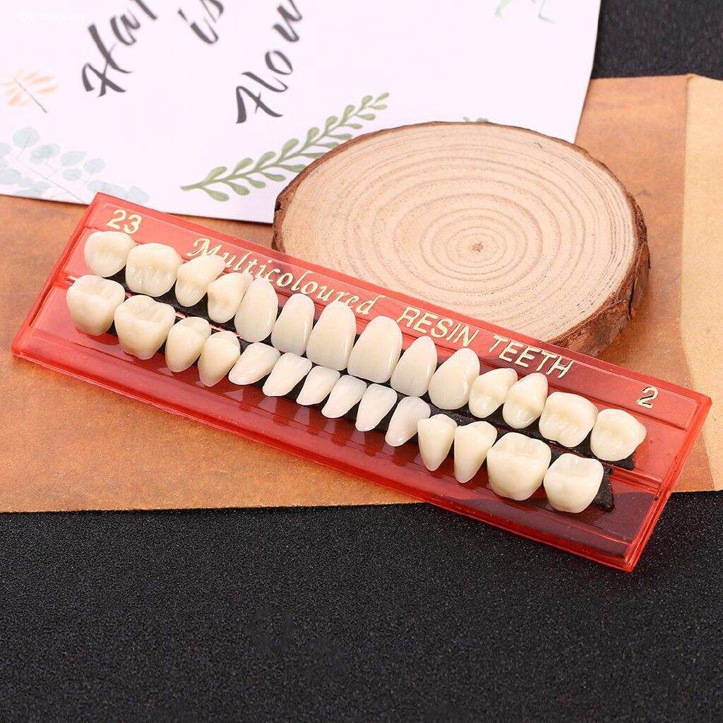 Be Acrylic Resin Denture Teeth Upper Lower Shade Dentures Dental