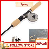 APRRERY Spinning Winter Carbon Reels Ice Fishing Rods Retractable Pen Pole