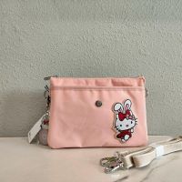 Available Ms. Kipling Kaipulin Sweet Multi-Layer Bag Rabbit Year Model KI2897 One-Shoulder Messenger Womens Bag Rabbit Year Powder