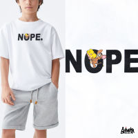 ? 9.9 SALE ? ® เสื้อยืดเด็ก Oversize อายุ 4-9 ปี รุ่น Nope Tom and Jerry สีดำ เด็กผู้ชาย หญิง Kols