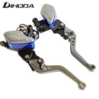 ✶♟❁ Motorcycle 7/8 22mm Piston 14mm Clutch Brake Pump Master Cylinder Levers Hydraulic handle For HONDA KAWASAKI SUZUKI YAMAHA