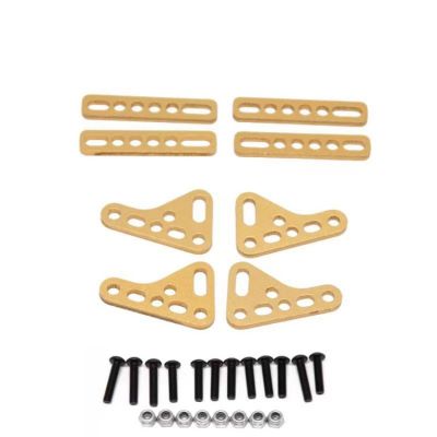 For SCX10 TRX4 TRX6 1/8 1/10 Remote Control Climbing Car Metal Double Shock Absorbers Bracket Damper Mount Stand