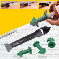 3หัวปาดกาว หัวปาดกาว และ ด้ามลอกกาวซิลิโคน Caulking Scraper Nozzle Plus ที่ปาดกาว ปาดกาว กาว