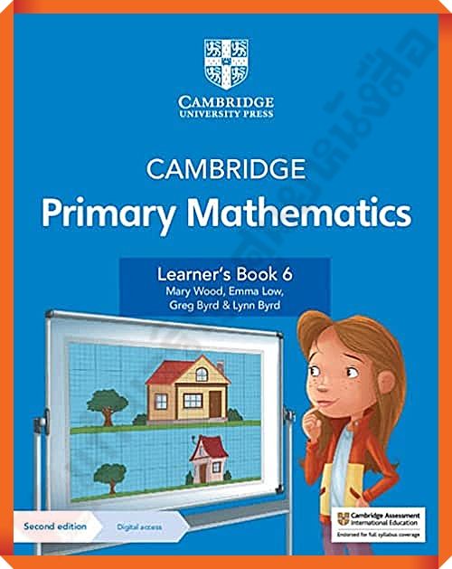 Cambridge Primary Mathematics Learners Book 6 with Digital Access (1 Year) #อจท #EP