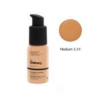 The Ordinary Coverage Foundation SPF 15 สี Medium 2.1Y (Medium with yellow undertone) 30ml เหมาะกับสาวผิวสองสี -เข้ม