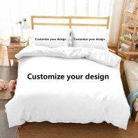 New Style Personalized Custom Duvet Cover With Pillowcases Microfiber Customized Photo 3D Digital Printed Bedding Set Twin Full Queen King