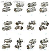 【CW】❁  1pcs UHF PL259 SO239 to MiniUHF Male Plug   Female Jack Straight Coaxial Converter New