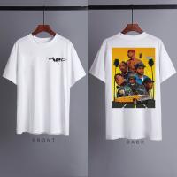 2023 New2PAC TuPac Street แฟชั่น Vintage แรงบันดาลใจหลวมเสื้อผ้าเสื้อยืดสำหรับชาย Oversize Tee เสื้อ