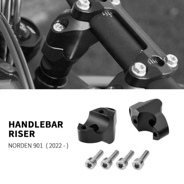 Motorcycle Accessories Handle Bar Riser Clamp Extending Handlebar