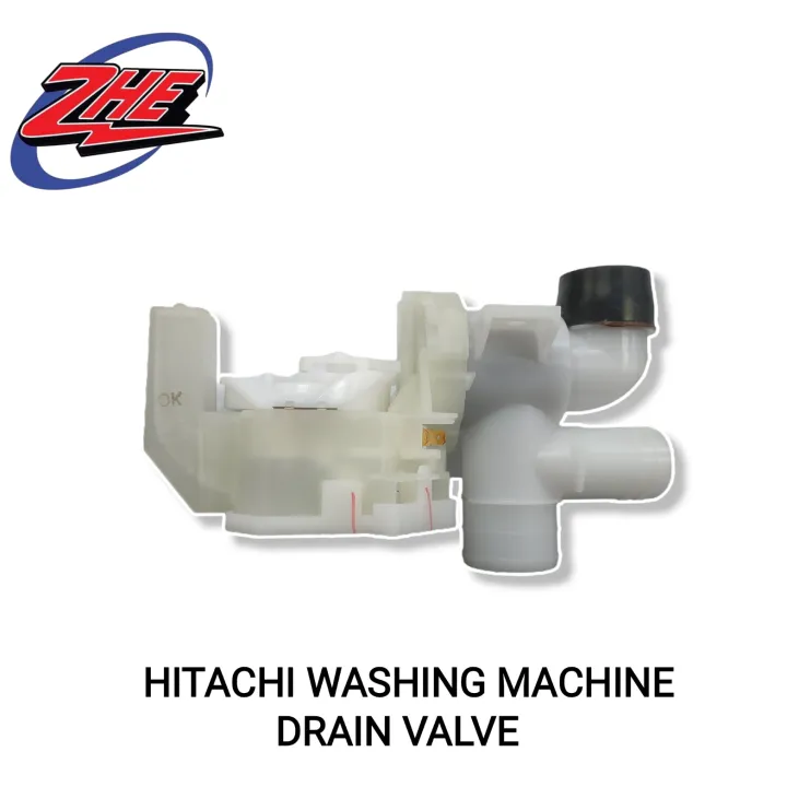 HITACHI PTSF130XTV WASHING MACHINE DRAIN VALVE ASSEMBLY COMPLETE / DRAIN VALVE MESIN BASUH