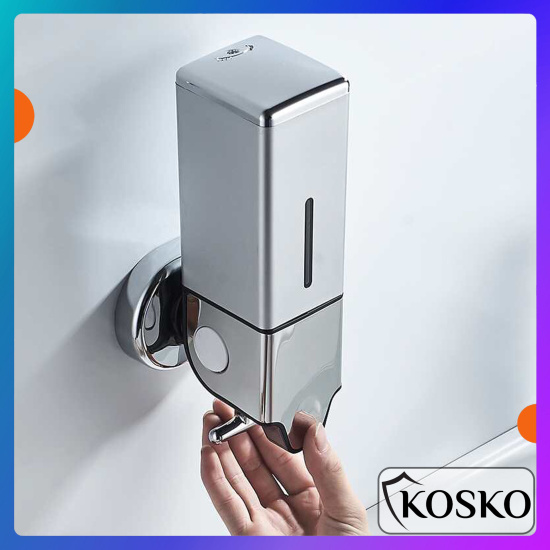 Hộp đựng dầu gội sữa tắm kosko gangang-ggt01 vuông - ảnh sản phẩm 1