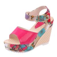 Women Sandals Summer Platform Wedges Casual Shoes Ladies Floral Super High Heels Open Toe Slide Slippers Sandalias Zapatos Mujer