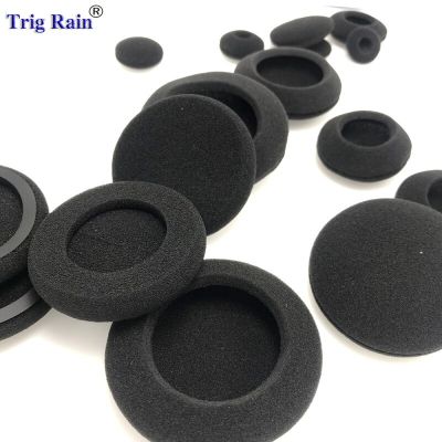 Thickened Foam Ear Pads For Headphones Sponge Replacement Cushions Covers Earphones Case 35mm 40mm 50mm 55mm 60mm 70mm 80mm Wireless Earbud Cases