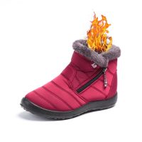 Slip On Womens Snow Boots Unisex Warm Waterproof Winter Accessories Casual