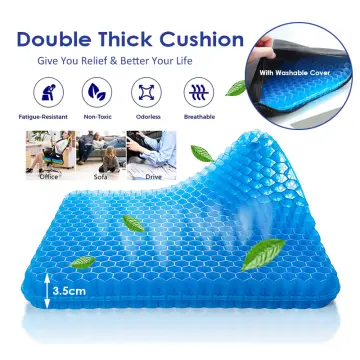 Egg Sitter Gel Seat Cushion Thick Support Non-Slip Cover