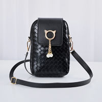 【cw】2022 Spring Summer Mini Cross-body Mobile Phone Shoulder Bag Pearl Tassel Cover-style Female Bag Shoulder Diagonal Bag 【hot】