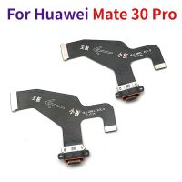 สำหรับเครื่องชาร์จชาร์จพอร์ต Huawei Mate 30 Pro USB สายแผงวงจรเคเบิลแบบยืดหยุ่นแท่นวาง USB หัวเชื่อมปลั๊ก